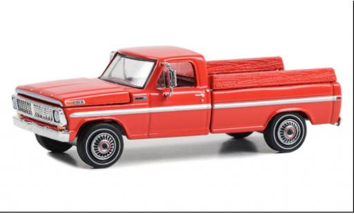 Miniature Ford F-1 1/64 Greenlight 00 Ferme et Ranch Special rouge 1970 Ford F-1 1/64 Greenlight 00 Ferme et Ranch Special rouge 1970 miniature
