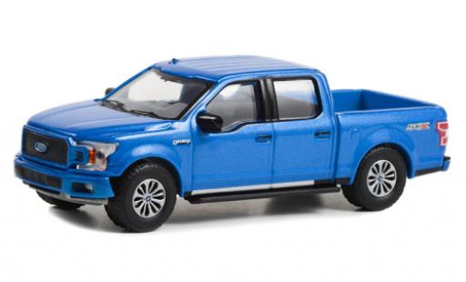 Miniature Ford F-1 1/64 Greenlight 50 XL bleue 2020 Ford F-1 1/64 Greenlight 50 XL bleue 2020 miniature