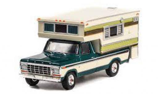 Miniature Ford F-250 1/64 Greenlight verte/grise 1978 Ford F-250 1/64 Greenlight verte/grise 1978 miniature