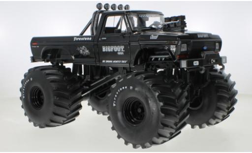 Miniature Ford F-250 1/18 Greenlight matt-noire Bigfoot 1974 Ford F-250 1/18 Greenlight matt-noire Bigfoot 1974 miniature