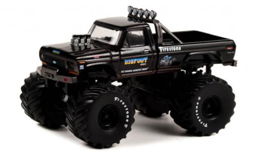 Miniature Ford F-250 1/64 Greenlight noire Bigfoot 1974 Ford F-250 1/64 Greenlight noire Bigfoot 1974 miniature