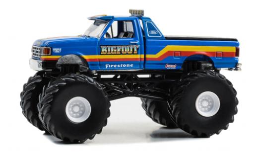 Miniature Ford F-350 1/64 Greenlight Bigfoot # 9 1990 Ford F-350 1/64 Greenlight Bigfoot # 9 1990 miniature