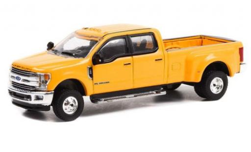 Miniature Ford F-350 1/64 Greenlight Dually jaune 2018 Ford F-350 1/64 Greenlight Dually jaune 2018 miniature