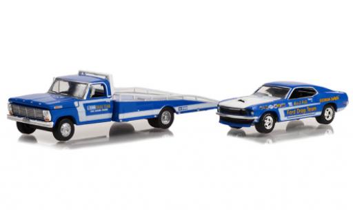 Miniature Ford F-350 1/64 Greenlight Ramp Truck Drag Team 1969 Ford F-350 1/64 Greenlight Ramp Truck Drag Team 1969 miniature