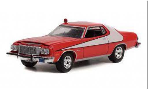 Miniature Ford Gran Torino 1/64 Greenlight rouge/blanche Starsky & Hutch 1976 Ford Gran Torino 1/64 Greenlight rouge/blanche Starsky & Hutch 1976 miniature