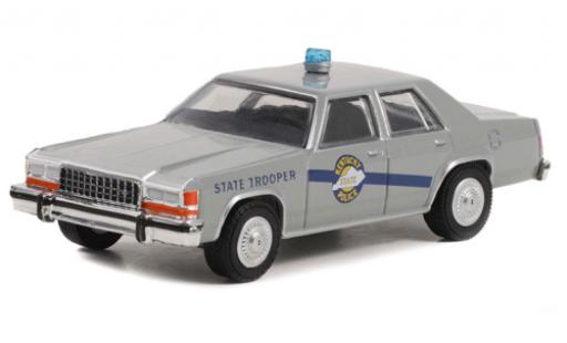 Miniature Ford LTD 1/64 Greenlight Crown Victoria gris Rain Man 1983 Ford LTD 1/64 Greenlight Crown Victoria gris Rain Man 1983 miniature