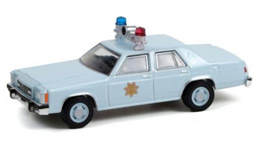 Miniature Ford LTD 1/64 Greenlight -S County Sheriff 1982 Ford LTD 1/64 Greenlight -S County Sheriff 1982 miniature