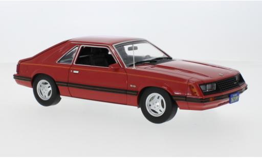 Miniature Ford Mustang 1/18 Greenlight Ghia rouge Charlies Angels 1979 Ford Mustang 1/18 Greenlight Ghia rouge Charlies Angels 1979 miniature
