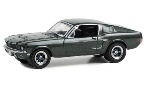 Miniature Ford Mustang 1/64 Greenlight GT Fastback metallise verte 1968 Ford Mustang 1/64 Greenlight GT Fastback metallise verte 1968 miniature