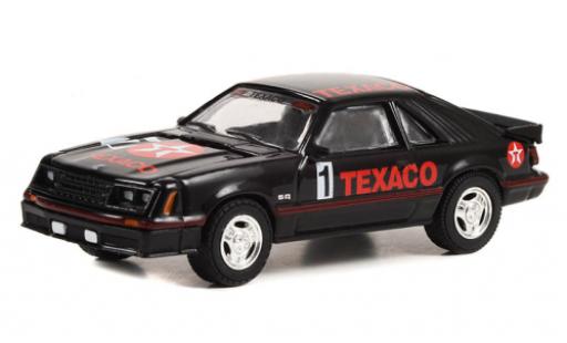 Miniature Ford Mustang 1/64 Greenlight GT Texaco 1982 Ford Mustang 1/64 Greenlight GT Texaco 1982 miniature