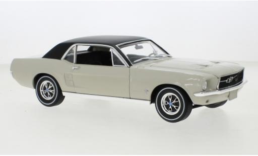 Miniature Ford Mustang 1/18 Greenlight grise/noire 1967 Ford Mustang 1/18 Greenlight grise/noire 1967 miniature