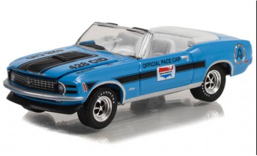 Miniature Ford Mustang 1/64 Greenlight Mach 1 Cobra Jet Cabriolet Atlanta International Raceway Pace Car 1970 Ford Mustang 1/64 Greenlight Mach 1 Cobra Jet Cabriolet Atlanta International Raceway Pace Car 1970 miniature