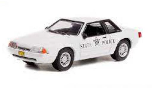 Miniature Ford Mustang 1/64 Greenlight SSP Oregon State Police 1993 Ford Mustang 1/64 Greenlight SSP Oregon State Police 1993 miniature