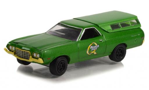Miniature Ford Ranchero 1/64 Greenlight 500 Quaker State 1972 Ford Ranchero 1/64 Greenlight 500 Quaker State 1972 miniature