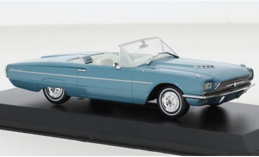 Miniature Ford Thunderbird 1/43 Greenlight Cabriolet metallise bleue Thelma & Louise 1966 Ford Thunderbird 1/43 Greenlight Cabriolet metallise bleue Thelma & Louise 1966 miniature