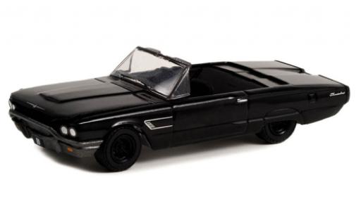 Miniature Ford Thunderbird 1/64 Greenlight Cabriolet noire 1965 Ford Thunderbird 1/64 Greenlight Cabriolet noire 1965 miniature