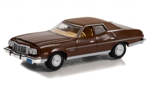 Miniature Ford Torino 1/64 Greenlight Brougham marron/beige Charlies Angels 1974 Ford Torino 1/64 Greenlight Brougham marron/beige Charlies Angels 1974 miniature