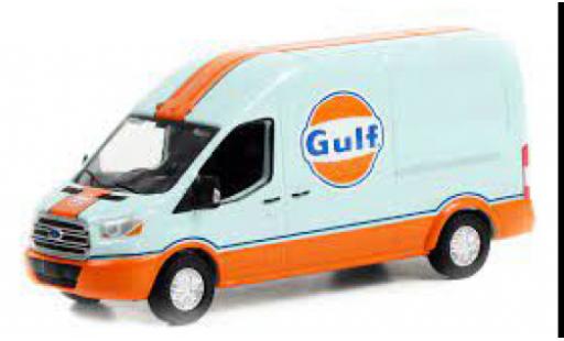 Miniature Ford Transit 1/64 Greenlight Gulf 2019 Ford Transit 1/64 Greenlight Gulf 2019 miniature