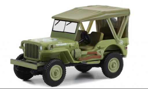 Jeep Willys 1/64 Greenlight MB d 1945 miniature