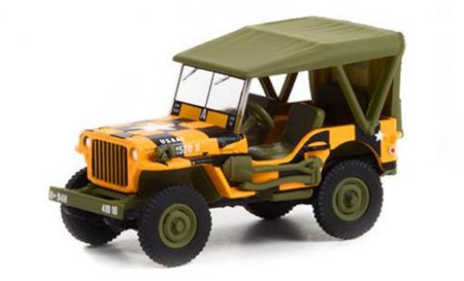 Jeep Willys 1/64 Greenlight MB US Army 1943 miniature