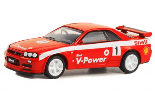 Nissan Skyline 1/64 Greenlight GT-R (R34) S 2001 miniature