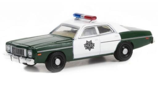 Miniature Plymouth Fury 1/64 Greenlight Capitol City Police 1975 Plymouth Fury 1/64 Greenlight Capitol City Police 1975 miniature