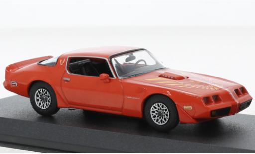 Miniature Pontiac Firebird 1/43 Greenlight Trans Am rouge clair 1979 Pontiac Firebird 1/43 Greenlight Trans Am rouge clair 1979 miniature