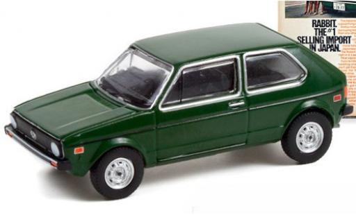 Miniature Volkswagen Golf 1/64 Greenlight I verte 1977 Volkswagen Golf 1/64 Greenlight I verte 1977 miniature