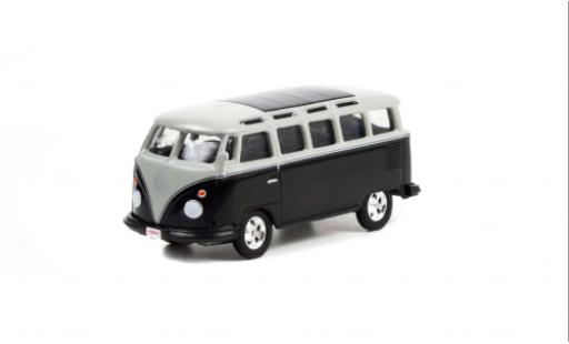 Miniature Volkswagen T1 1/64 Greenlight Custom Bus grise/noire 1962 Volkswagen T1 1/64 Greenlight Custom Bus grise/noire 1962 miniature