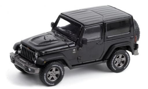 Miniature Jeep Wrangler 1/43 Greenlight 75th Anniversary Edition noire 2016 Dach abnehmbar Jeep Wrangler 1/43 Greenlight 75th Anniversary Edition noire 2016 Dach abnehmbar miniature