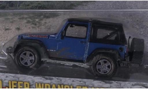 Miniature Jeep Wrangler 1/64 Greenlight bleue/matt-noire 2010 Mountain Edition avec Schmutz-Effekt Jeep Wrangler 1/64 Greenlight bleue/matt-noire 2010 Mountain Edition avec Schmutz-Effekt miniature