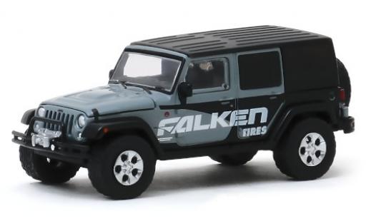 Miniature Jeep Wrangler 1/64 Greenlight Unlimited Falken Tires 2014 Jeep Wrangler 1/64 Greenlight Unlimited Falken Tires 2014 miniature