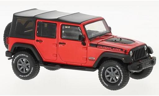 Miniature Jeep Wrangler 1/43 Greenlight Unlimited rouge/noire Rubicon Recon 2017 Jeep Wrangler 1/43 Greenlight Unlimited rouge/noire Rubicon Recon 2017 miniature