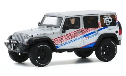 Miniature Jeep Wrangler 1/43 Greenlight Unlimited grise/Dekor 150 Years BF Goodrich 2017 Jeep Wrangler 1/43 Greenlight Unlimited grise/Dekor 150 Years BF Goodrich 2017 miniature