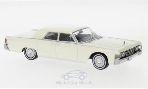 Miniature Lincoln Continental 1/43 Greenlight blanche 1965 Lincoln Continental 1/43 Greenlight blanche 1965 miniature