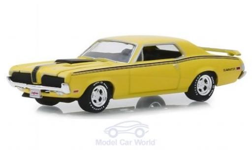 Miniature Mercury Cougar 1/64 Greenlight Eliminator 428 CJ jaune/Dekor 1970 Mercury Cougar 1/64 Greenlight Eliminator 428 CJ jaune/Dekor 1970 miniature