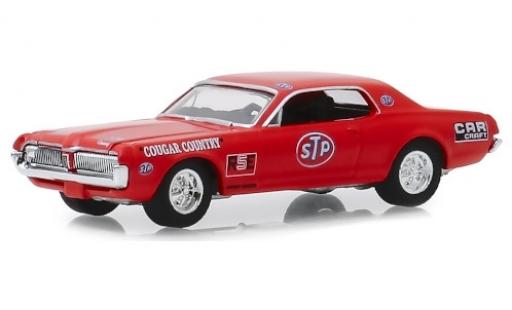 Miniature Mercury Cougar 1/64 Greenlight rouge/Dekor STP 1967 Mercury Cougar 1/64 Greenlight rouge/Dekor STP 1967 miniature