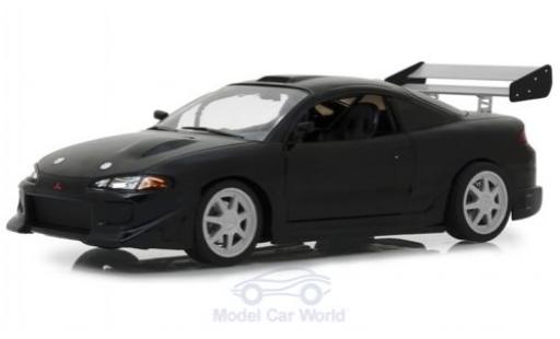 Miniature Mitsubishi Eclipse 1/18 Greenlight noire 1995 Mitsubishi Eclipse 1/18 Greenlight noire 1995 miniature