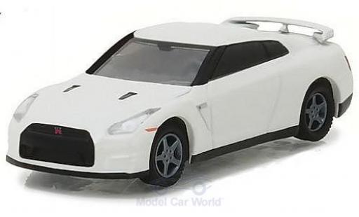 Nissan Skyline R35 1/64 Greenlight GT-R R35 blanche 2014 miniature
