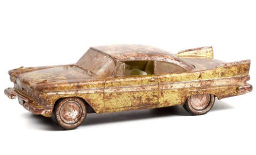 Miniature Plymouth Belvedere 1/24 Greenlight gold 1957 Plymouth Belvedere 1/24 Greenlight gold 1957 miniature
