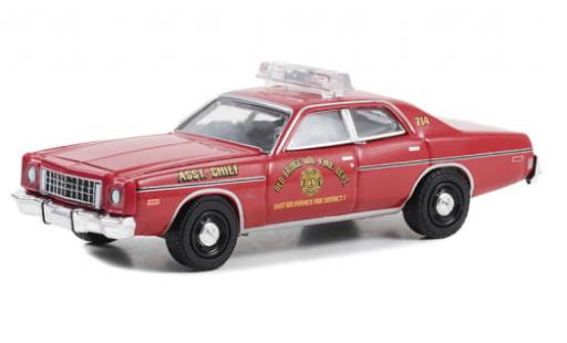 Miniature Plymouth Fury 1/64 Greenlight East Brunswick Fire Department 1976 1:64 Plymouth Fury 1/64 Greenlight East Brunswick Fire Department 1976 1:64 miniature