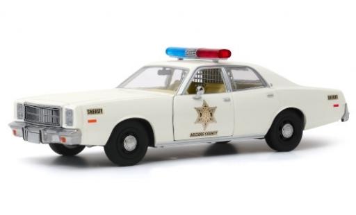 Miniature Plymouth Fury 1/24 Greenlight Hazzard County Sheriff 1977 Plymouth Fury 1/24 Greenlight Hazzard County Sheriff 1977 miniature