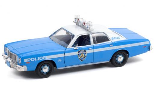 Miniature Plymouth Fury 1/24 Greenlight New York Police Department 1975 Plymouth Fury 1/24 Greenlight New York Police Department 1975 miniature