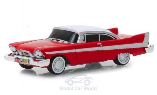 Miniature Plymouth Fury 1/64 Greenlight rouge/blanche Christine 1958 Evil Version Plymouth Fury 1/64 Greenlight rouge/blanche Christine 1958 Evil Version miniature