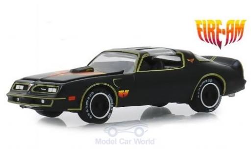 Miniature Pontiac Firebird 1/64 Greenlight T/A Fire AM by VSE noire/Dekor 1977 Pontiac Firebird 1/64 Greenlight T/A Fire AM by VSE noire/Dekor 1977 miniature