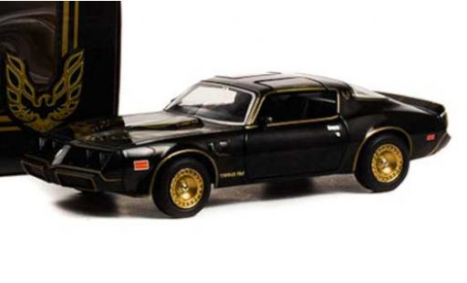 Miniature Pontiac Firebird 1/24 Greenlight Trans Am noire/Dekor 1980 Pontiac Firebird 1/24 Greenlight Trans Am noire/Dekor 1980 miniature