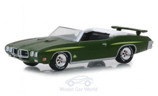 Miniature Pontiac GTO 1/64 Greenlight Judge Cabriolet metallise verte 1970 Pontiac GTO 1/64 Greenlight Judge Cabriolet metallise verte 1970 miniature