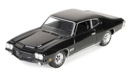 Miniature Pontiac GTO 1/64 Greenlight noire 1971 1:64 Pontiac GTO 1/64 Greenlight noire 1971 1:64 miniature
