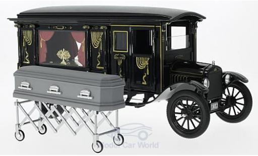Miniature Ford Model T 1/18 Greenlight Hearse noire 1921 Ford Model T 1/18 Greenlight Hearse noire 1921 miniature