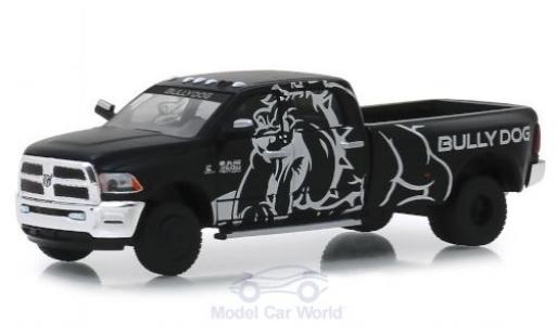 Miniature RAM 3 1/64 Greenlight 500 Laramie noire/Dekor Bully Dog 2018 RAM 3 1/64 Greenlight 500 Laramie noire/Dekor Bully Dog 2018 miniature